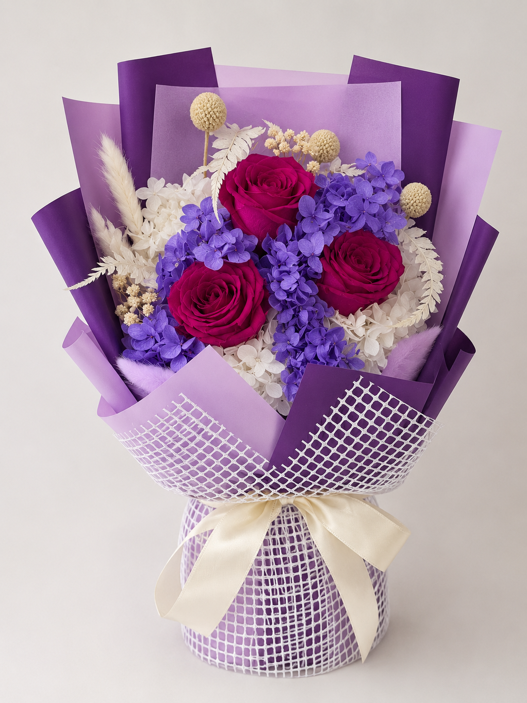 Lavender Elegance Preserved Bouquet