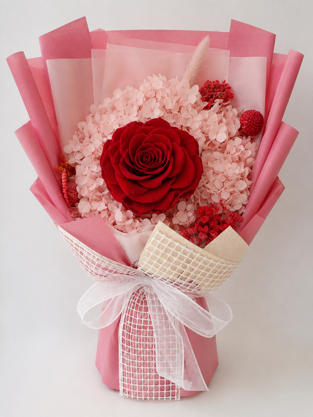 Ruby Elegance Preserved Bouquet